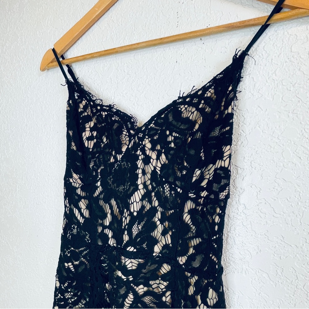 Lulu’s | You Have Good Taste Black Lace Bodycon Mini Dress - Picture 3 of 11